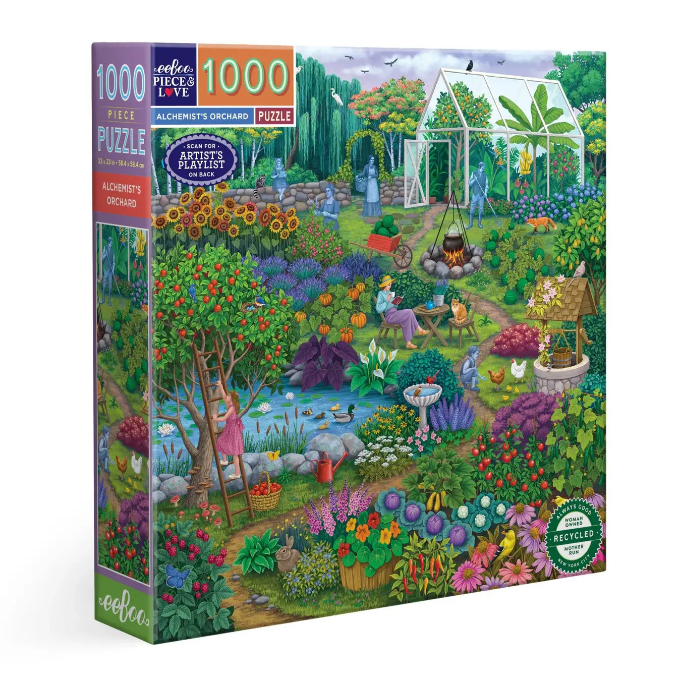 Eeboo | Alchemist's Orchard 1000 Square