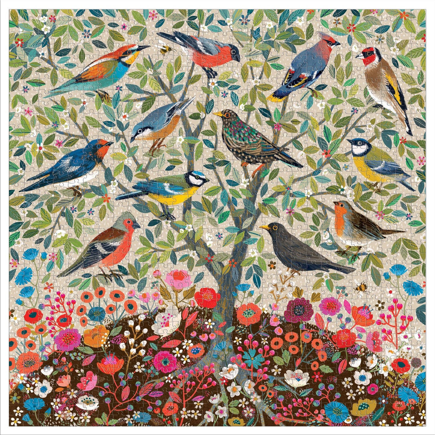 Songbirds Tree 1000pc Puzzle | PZTSBD