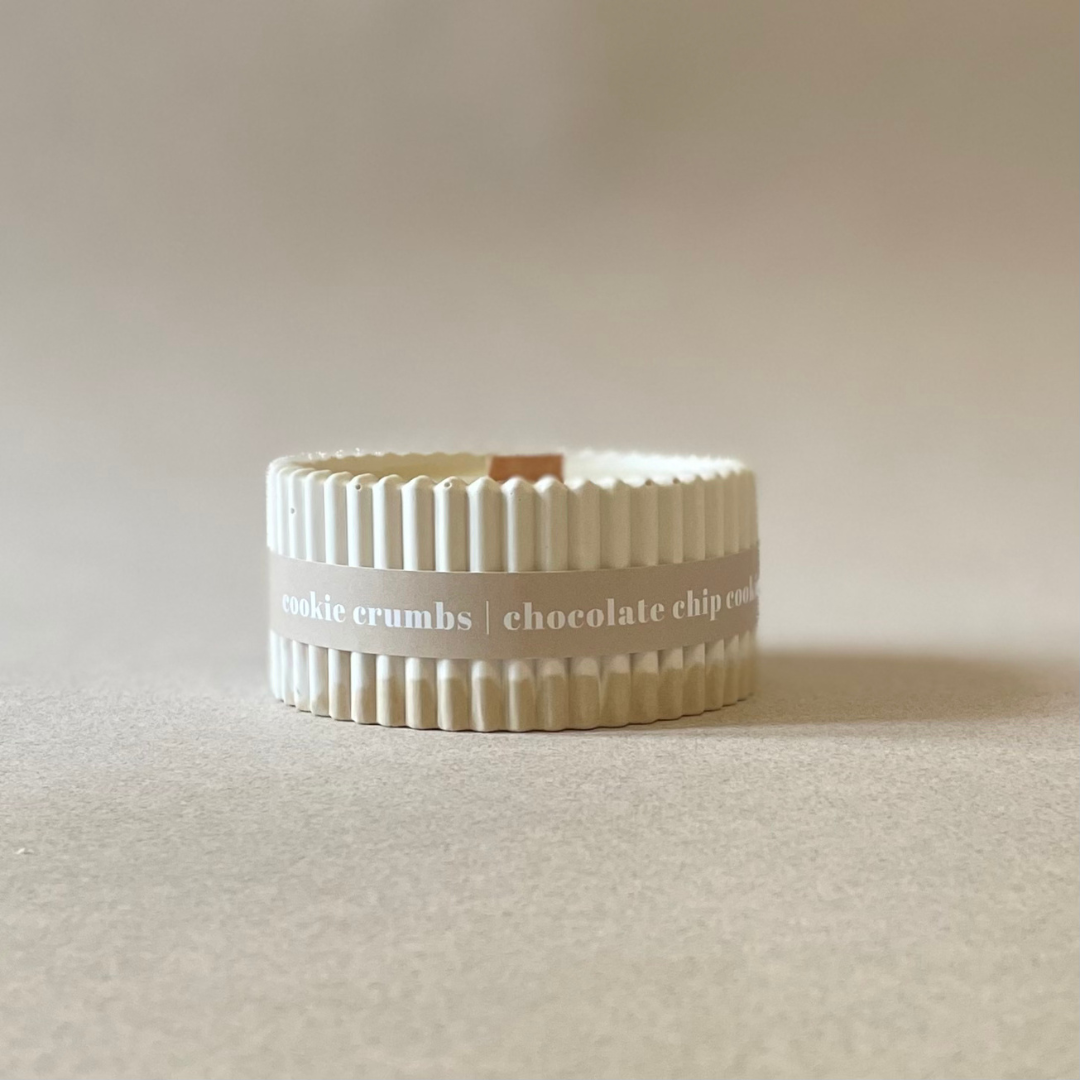 Cookie Crumbs | Stoneware Soy Wax Candle | Scandi Inspired